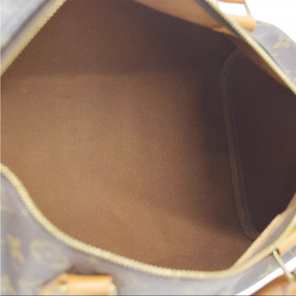 SOLD!! AUTHENTIC LOUIS VUITTON SPEEDY 30 HANDBAG PURSE MONOGRAM CANVAS - Picture 8 of 12